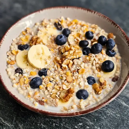 Selbstgemachtes Protein-Müsli