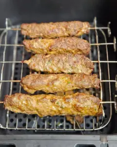 Adana-Kebab-Spieße im Airfryer