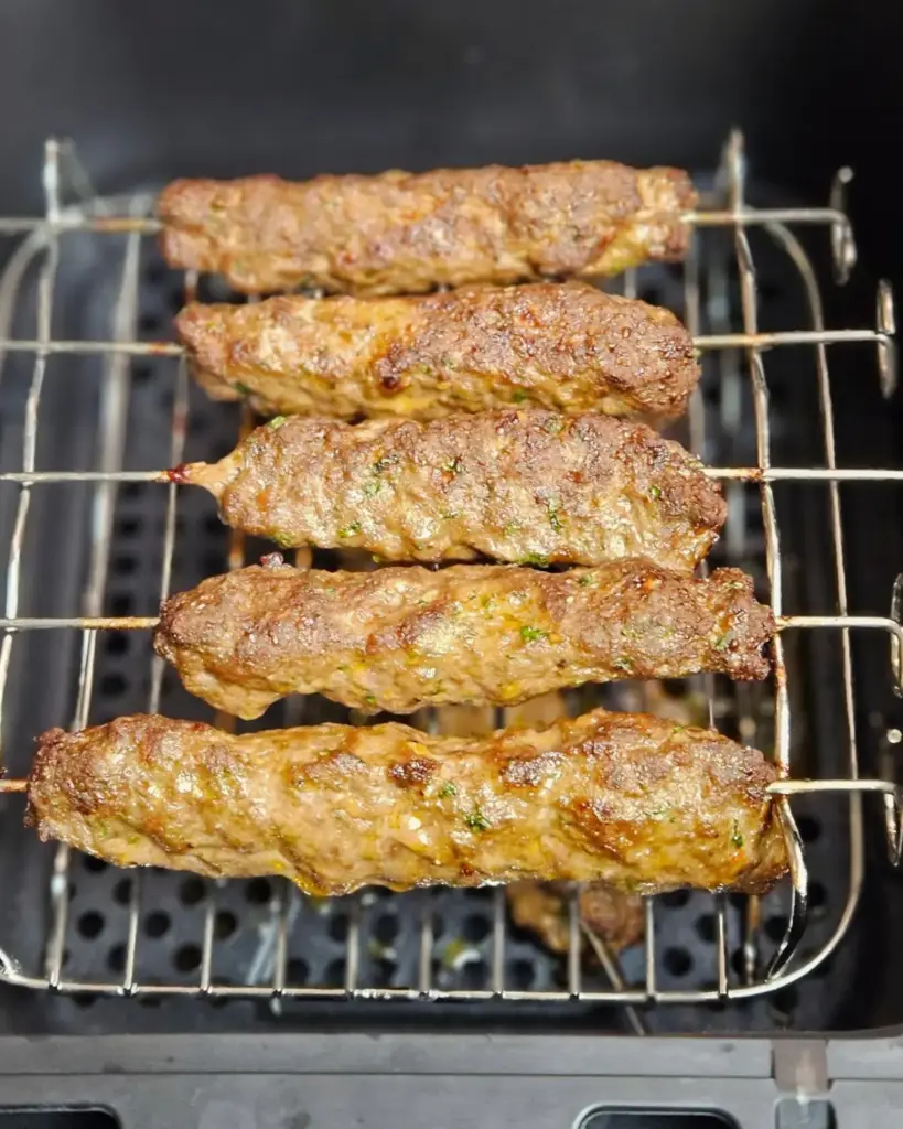 Adana-Kebab-Spieße im Airfryer